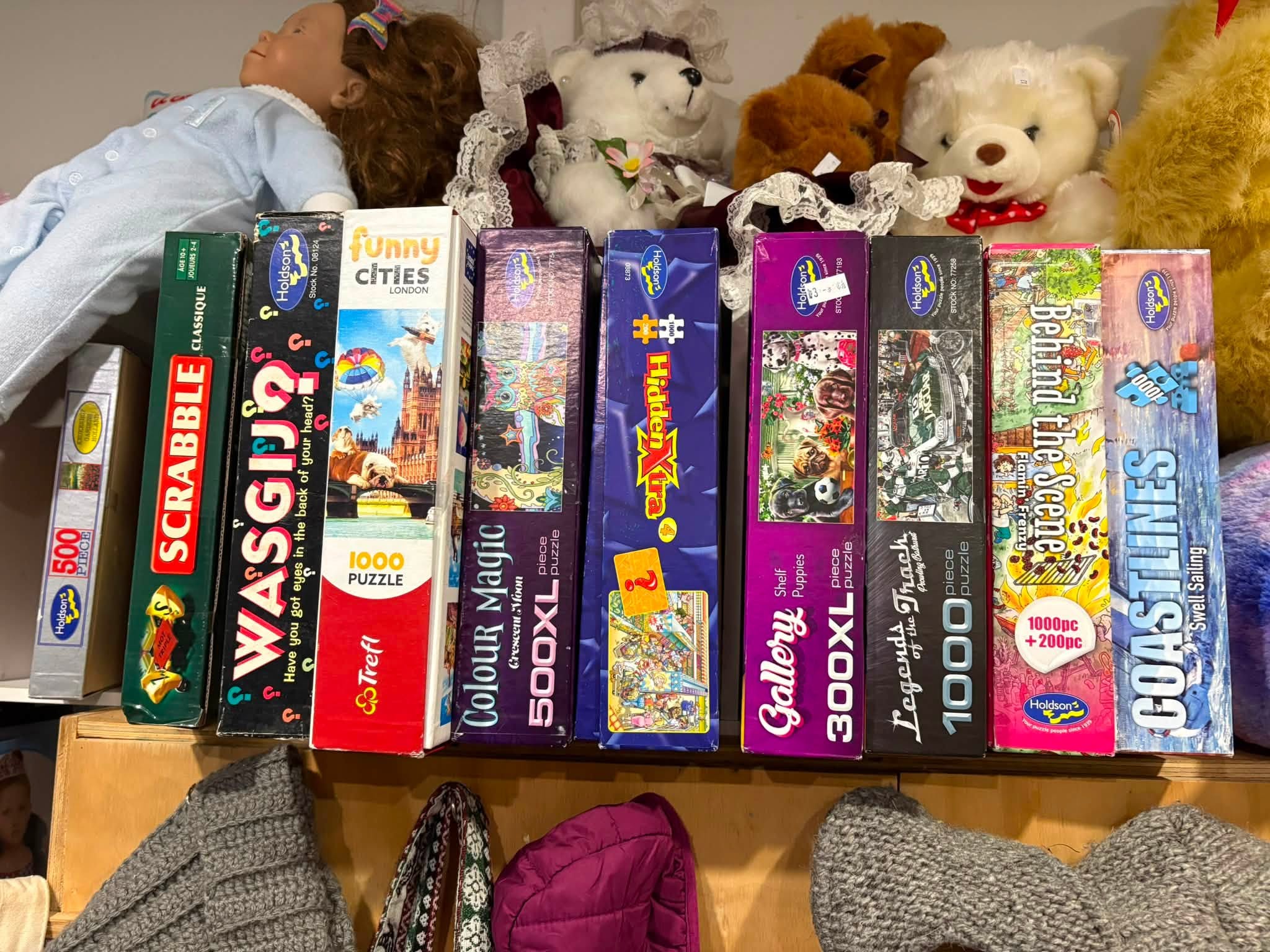 Vintage and old-tech finds are in store at Coastal Treasures, including corded telephones, toys, homewares, clothing and a Barbie Dreamhouse priced at $80.