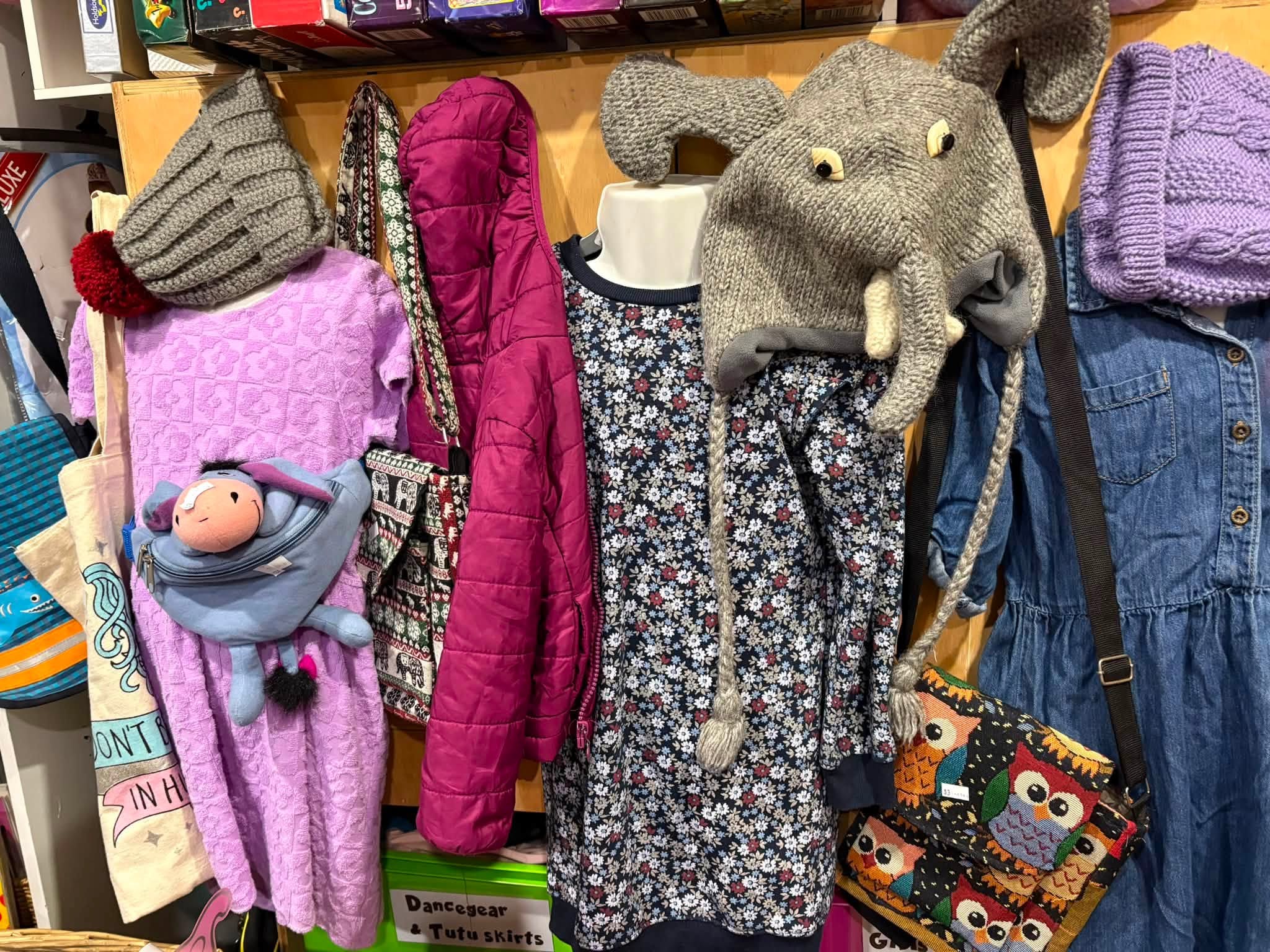 Vintage and old-tech finds are in store at Coastal Treasures, including corded telephones, toys, homewares, clothing and a Barbie Dreamhouse priced at $80.