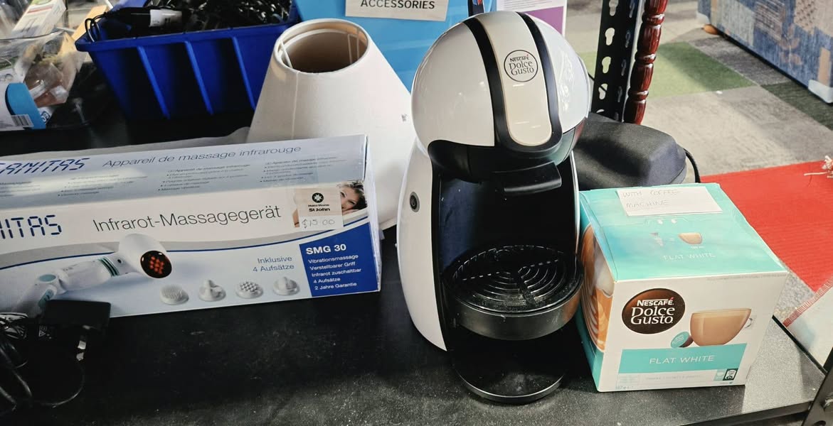 Small appliances, homewares and other fresh stock are in store at St John Waiuku Store.