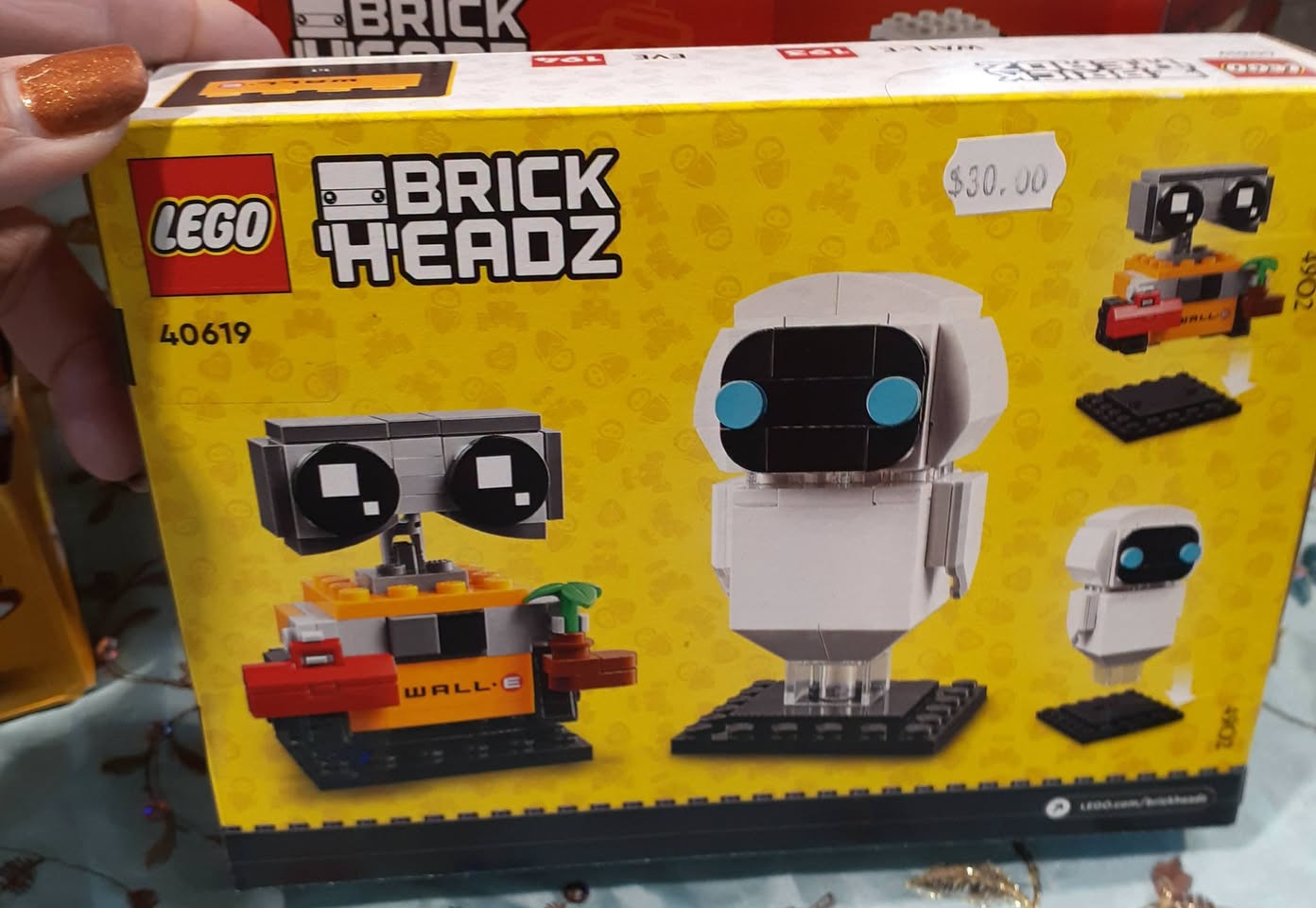 Brand-new packaged LEGO minis are still available for $3–4 at St John Waiuku Store; the larger sets have sold.