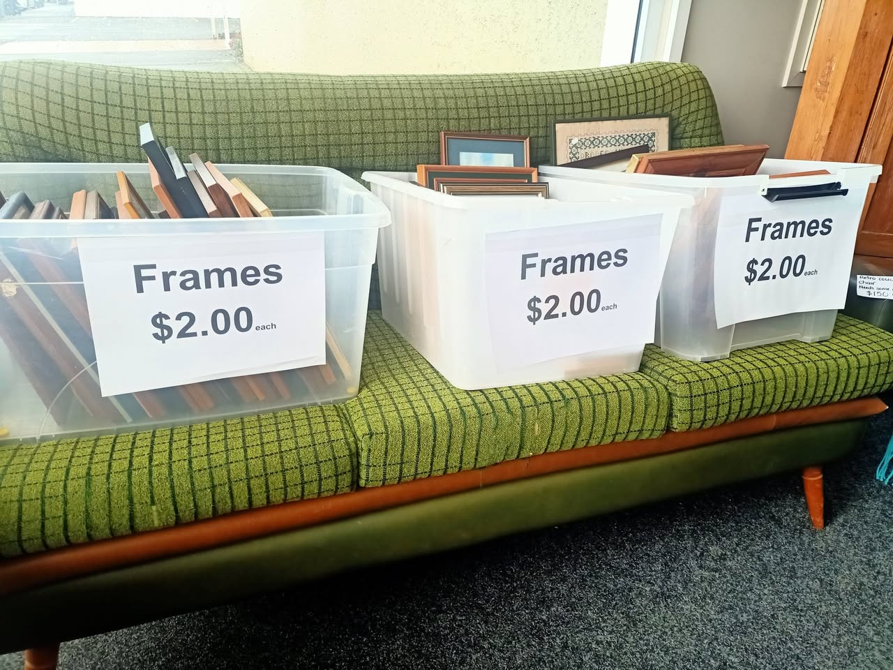 $2.00 picture frames!! Pop in store to get out of the cold and grab a bargain
