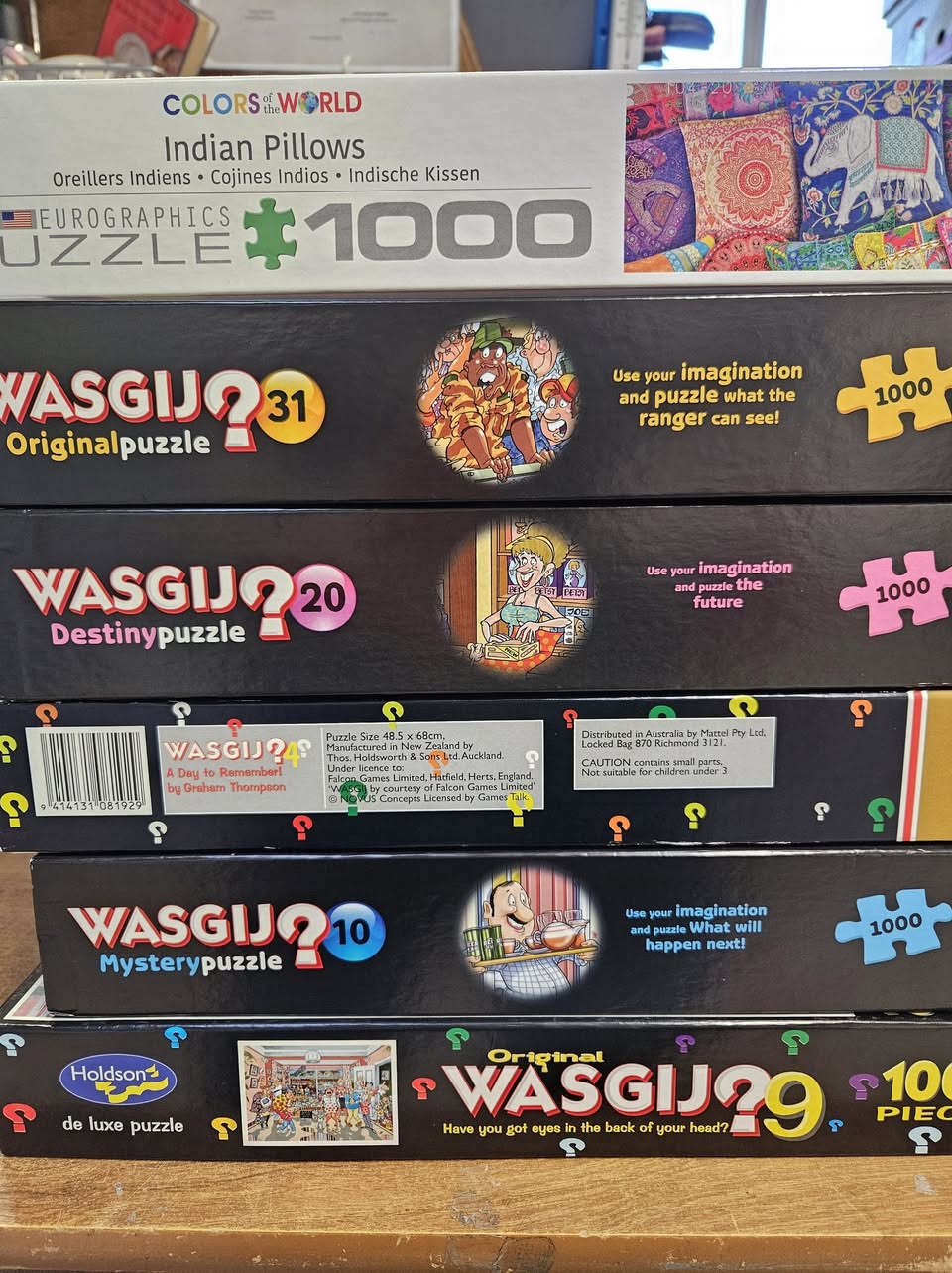 Winter time is puzzle time! 🧩🧩🧩
Our selection is awesome at Mary Potter Hospice Shop in Porirua, as are our prices. Most of these are just $5!
#marypotterhospiceshop #opshopfinds #puzzles