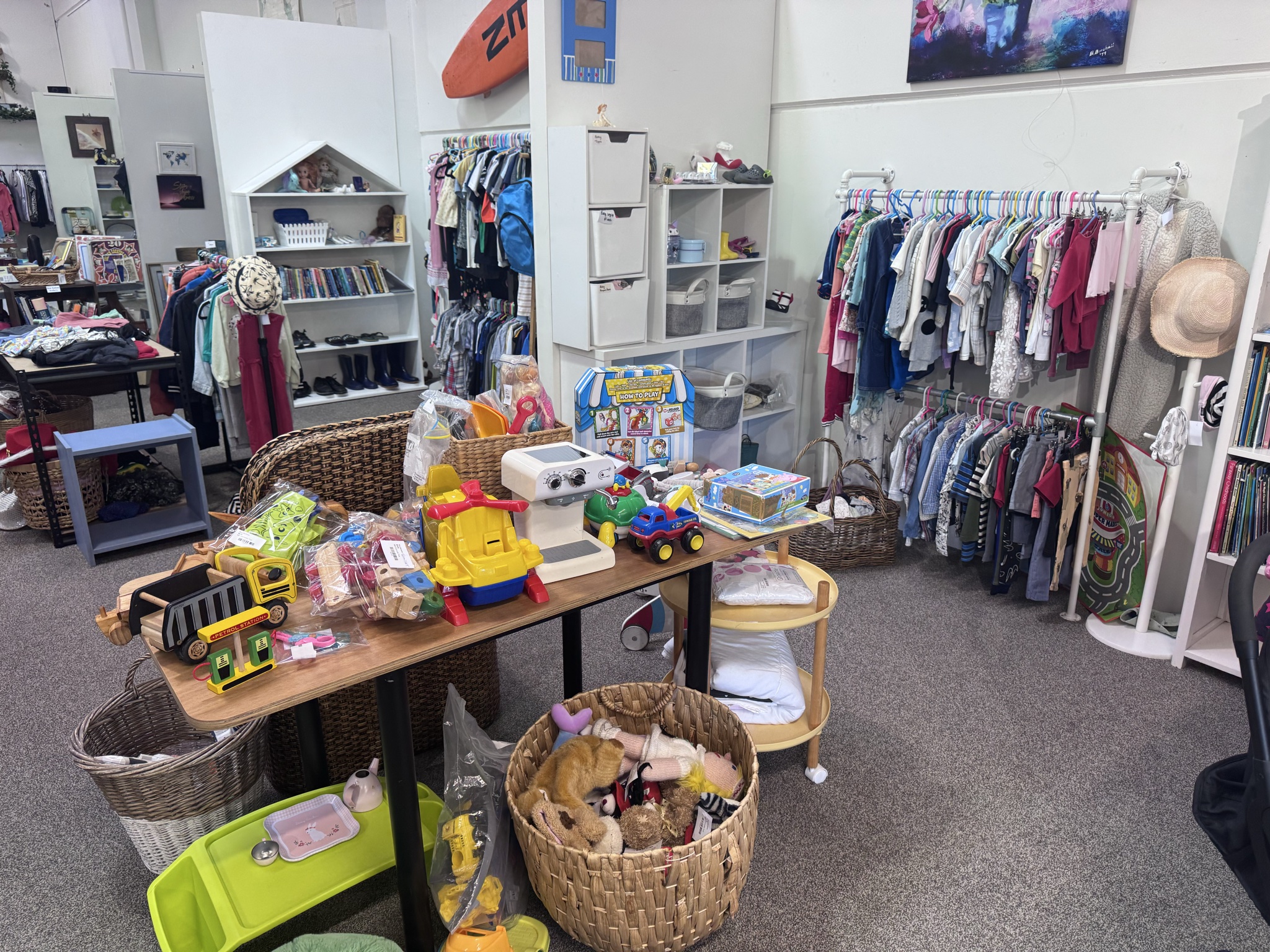 Well laid out, great labels and reasonable prices. About netball court size shop with beds and mattresses upstairs. Some great quality furniture
