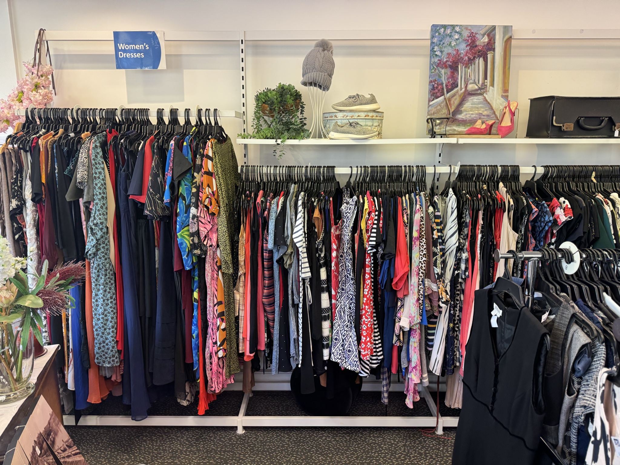 Prices on the higher side, high quality in terms of labels though. Lots of heirloom quality items and a rack of new fun SPCA merch too (I love cats socks!)