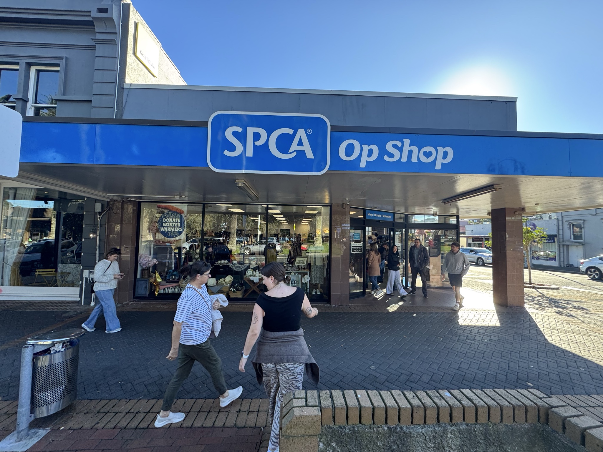 Prices on the higher side, high quality in terms of labels though. Lots of heirloom quality items and a rack of new fun SPCA merch too (I love cats socks!)