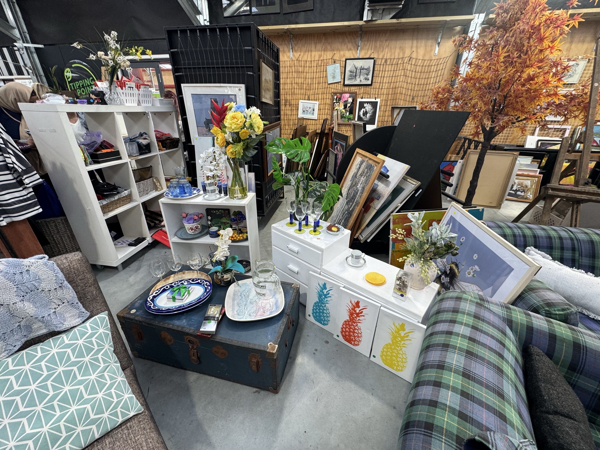 This is where to come for sports equipment, cheap furniture, artwork and apps coffee machines at bargain prices.