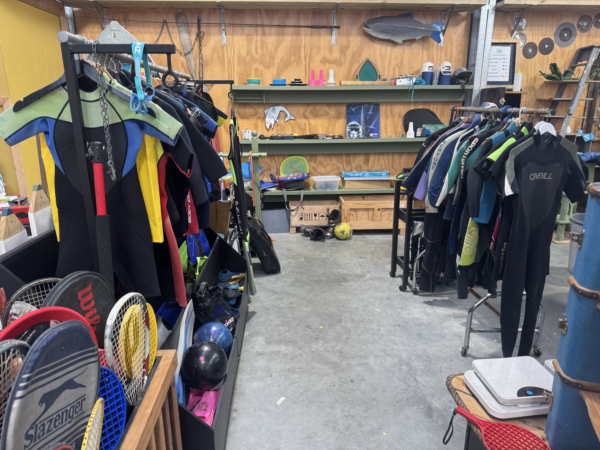 This is where to come for sports equipment, cheap furniture, artwork and apps coffee machines at bargain prices.