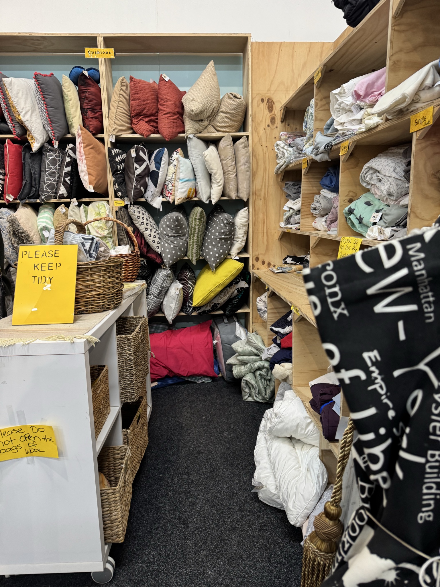 As seen in store today. This is my favourite op shop in this area for ladies & men’s clothes and where is send people for baby/kids stuff. Prices are really approachable.