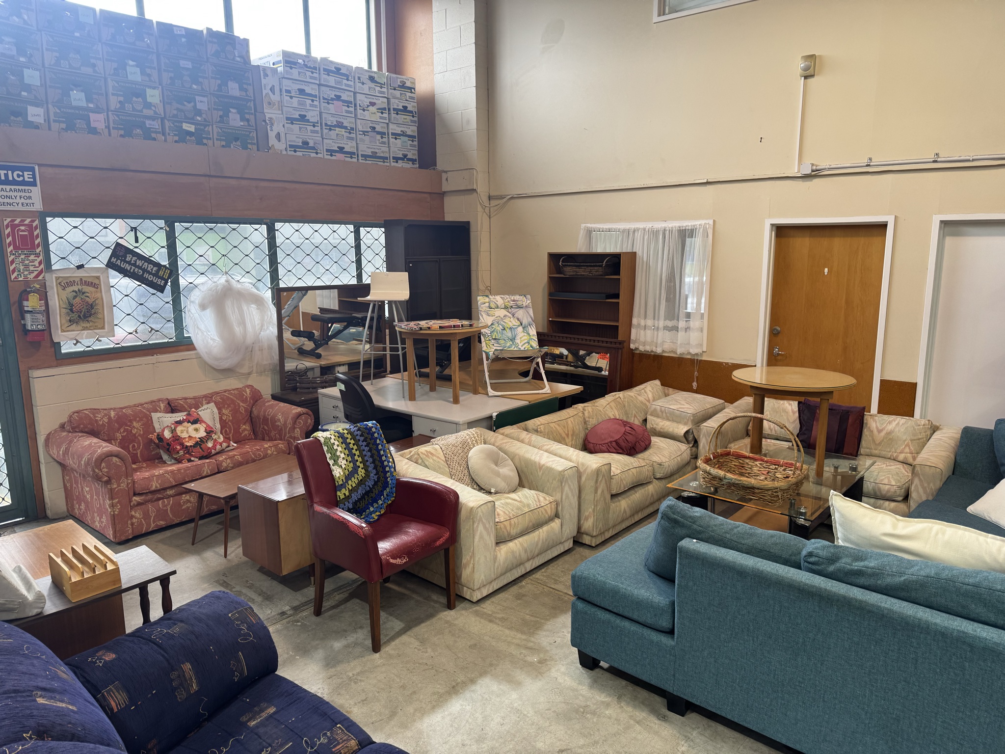 Massive store tucked in the semi industrial area, very affordable. Highlights: furniture, clothing, kids, shoes
