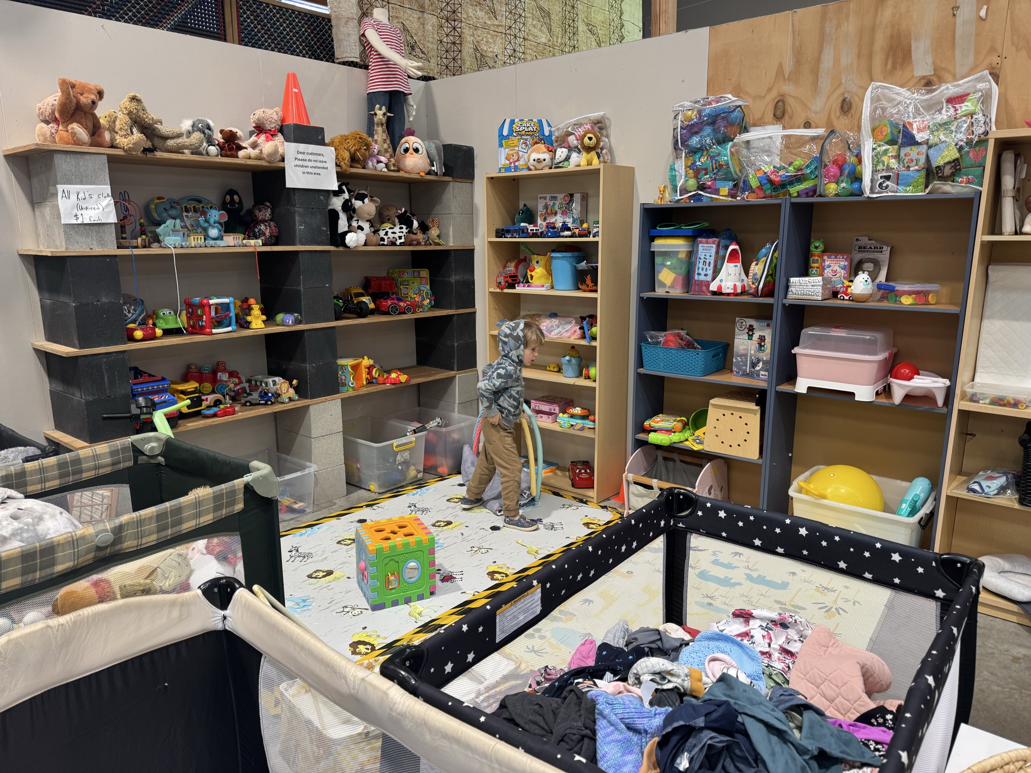 Massive store tucked in the semi industrial area, very affordable. Highlights: furniture, clothing, kids, shoes