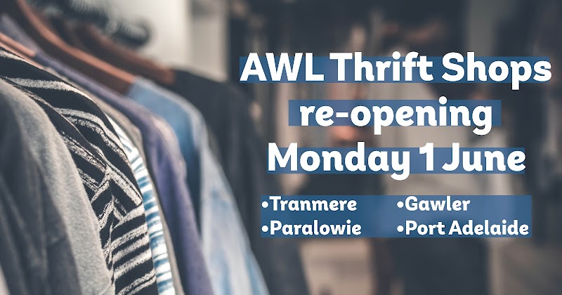 Check out AWL Gawler Op Shop in Gawler