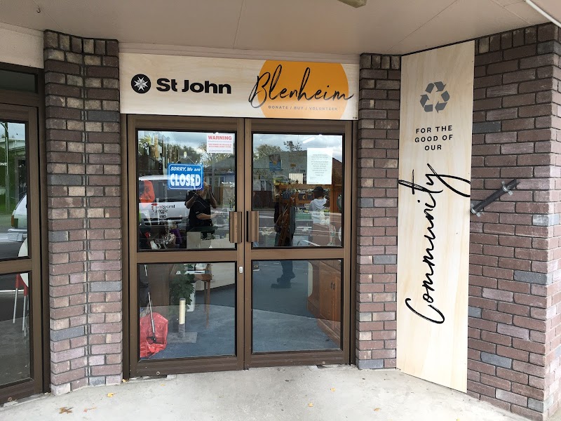 Check out St John Op Shop Blenheim in Blenheim