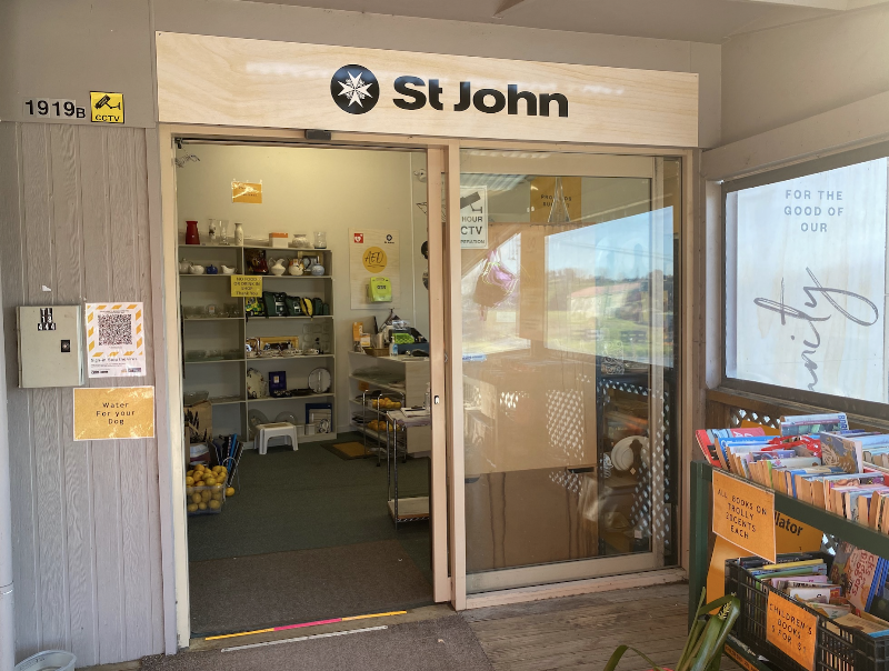 Check out St John Op Shop Kaiwaka in Kaiwaka