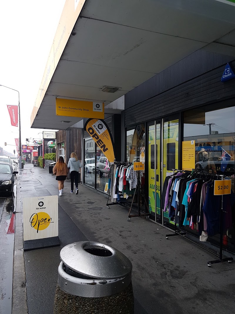 Check out St John Op Shop Christchurch in Addington