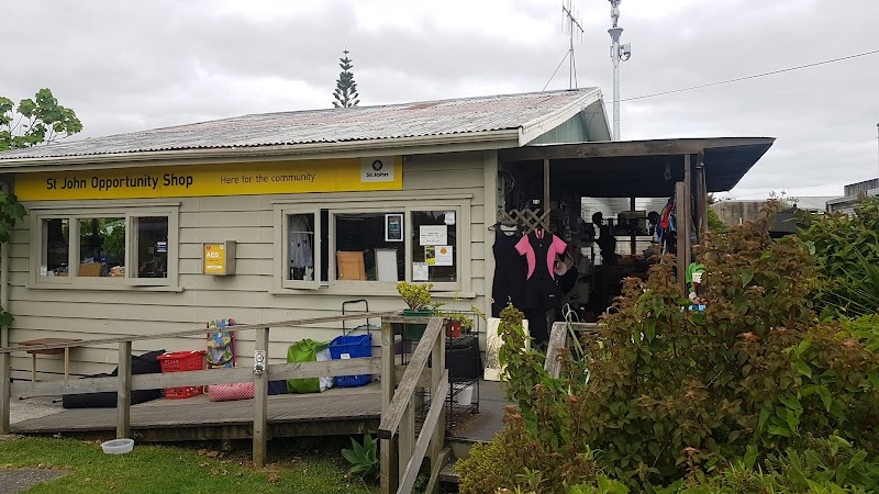 Check out St John Op Shop Mangawhai in Mangawhai