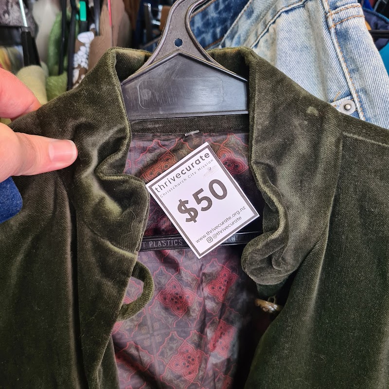 Check out Curate by City Mission Op Shop in Christchurch Central City