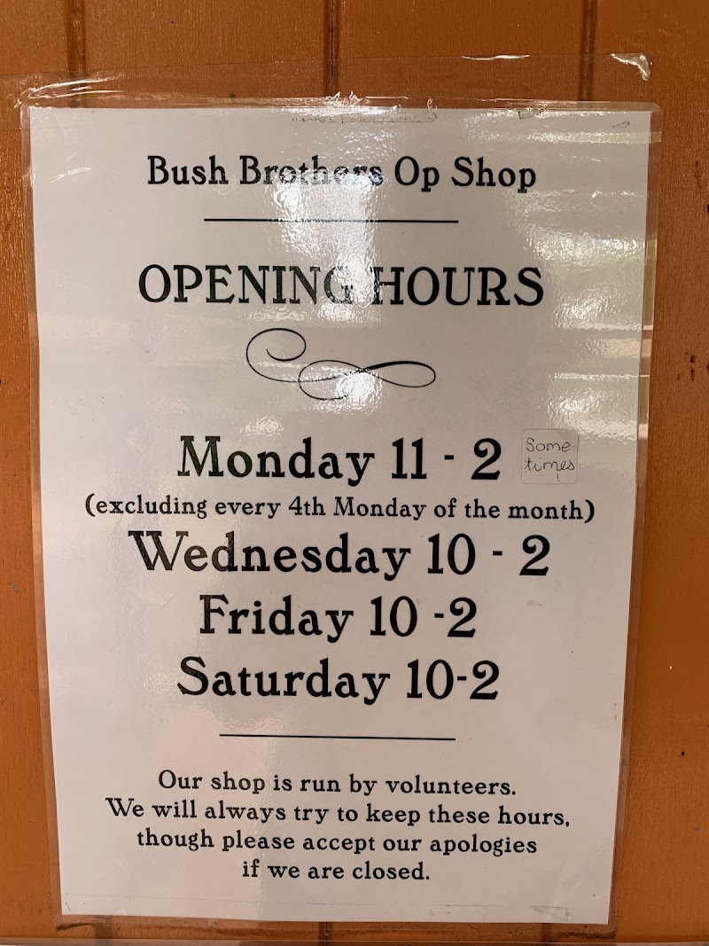 Check out Bush Brothers Op Shop Williams in Williams