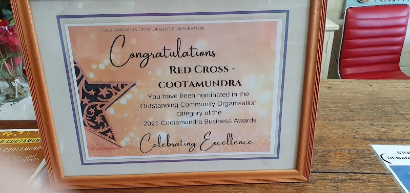 Check out Red Cross Shop Cootamundra in Cootamundra