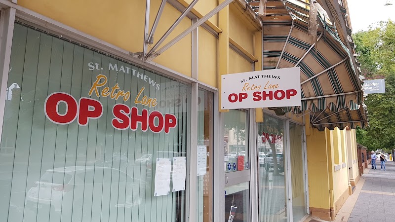 Check out St Matthew’s Retro Lane Op Shop Albury in Albury