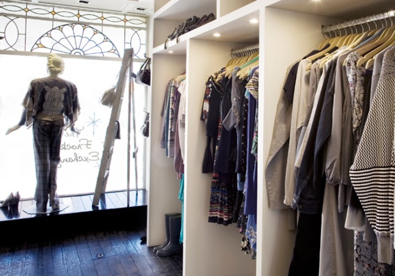 Check out The Frock Exchange in Clovelly