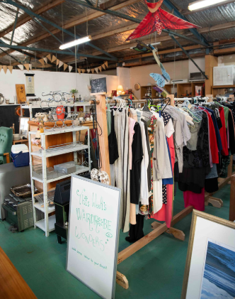 Check out The Shed Project Charity Shop in Paraparaumu
