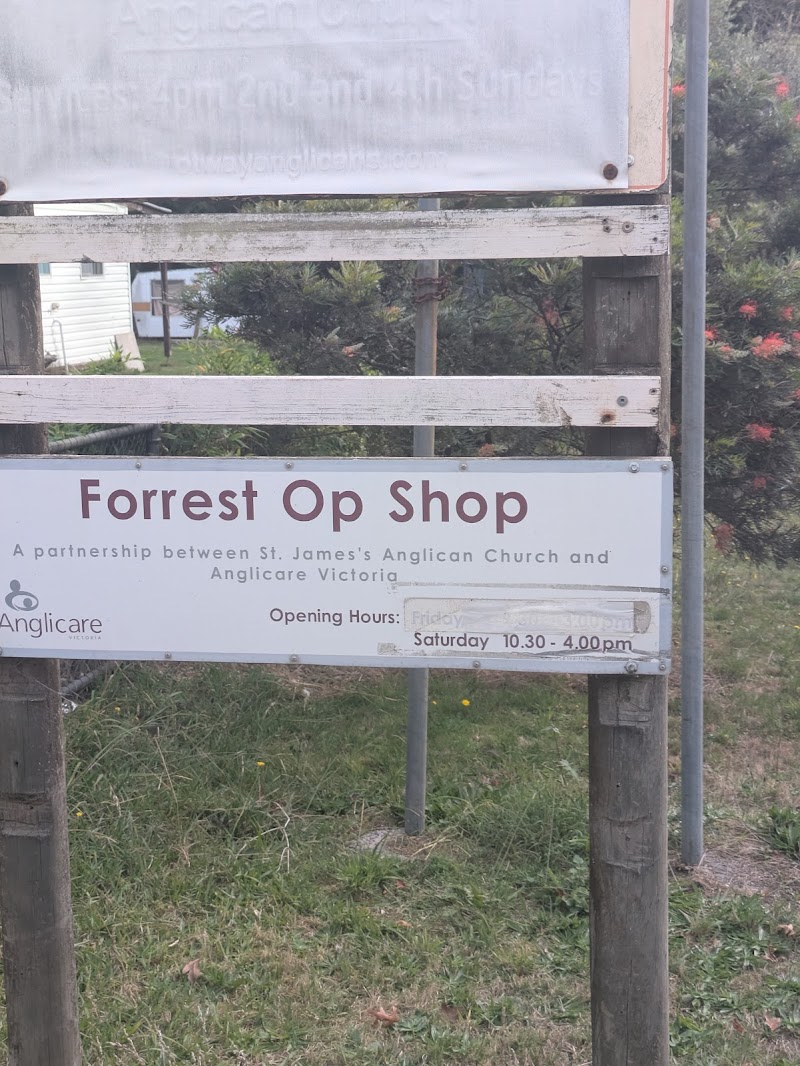 Check out St James Church Op Shop Forrest in Forrest