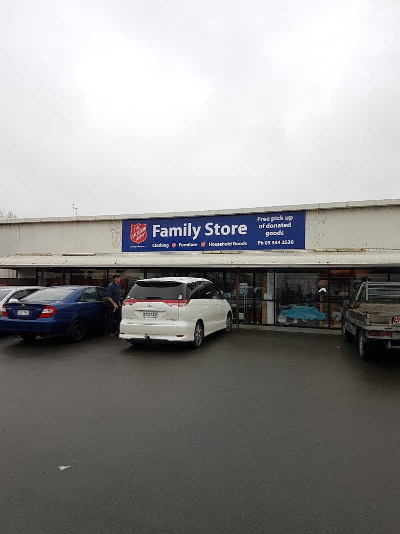 Check out Salvation Army Family Store in Christchurch
