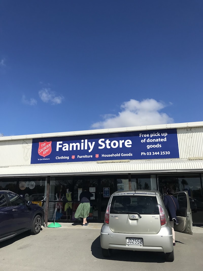 Check out Salvation Army Family Store in Christchurch