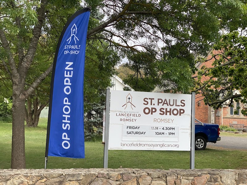 Check out St Paul’s Op Shop Romsey in Romsey
