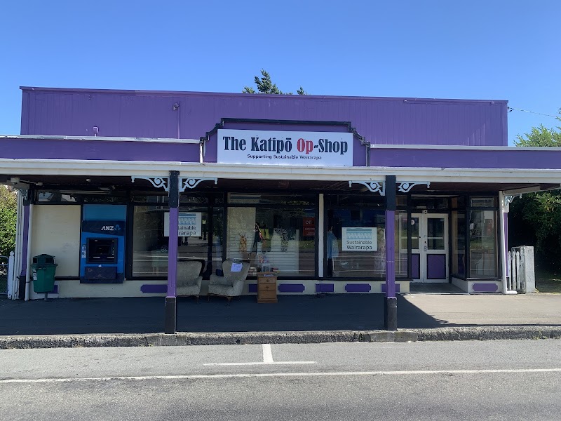 Check out The Katipo Op-Shop in Featherston