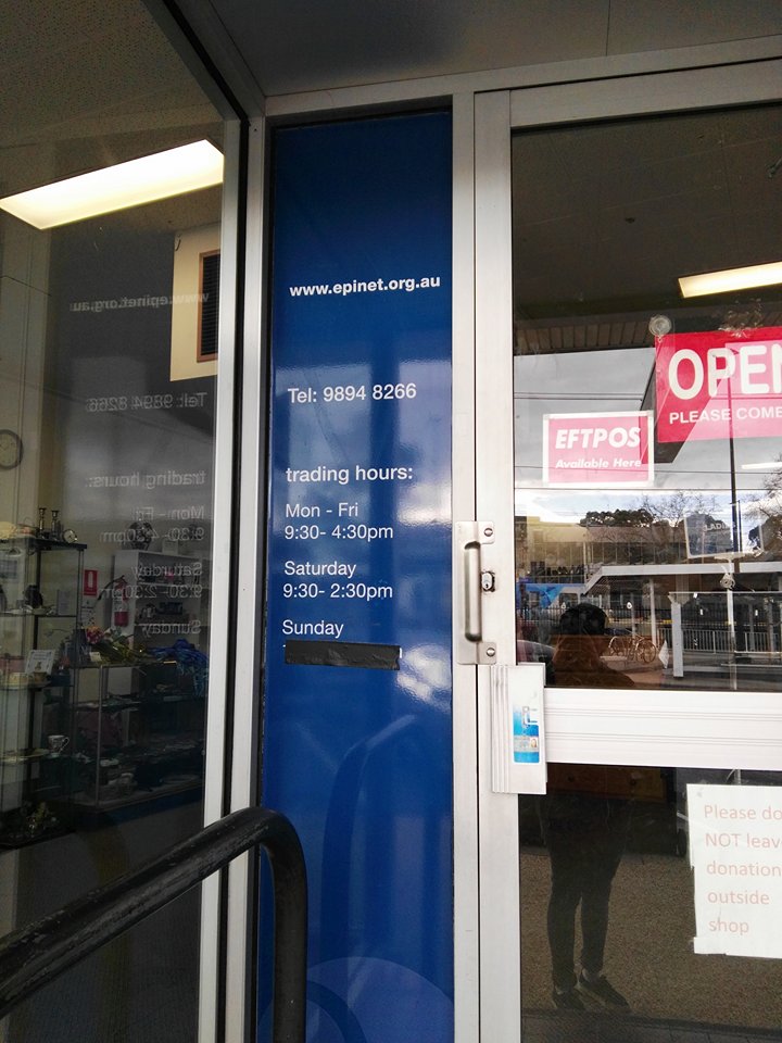 Check out Epilepsy Foundation Op Shop Blackburn in Blackburn