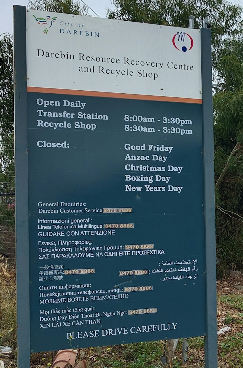 Check out Darebin Resource Recovery Centre Recycled Goods Shop in Reservoir
