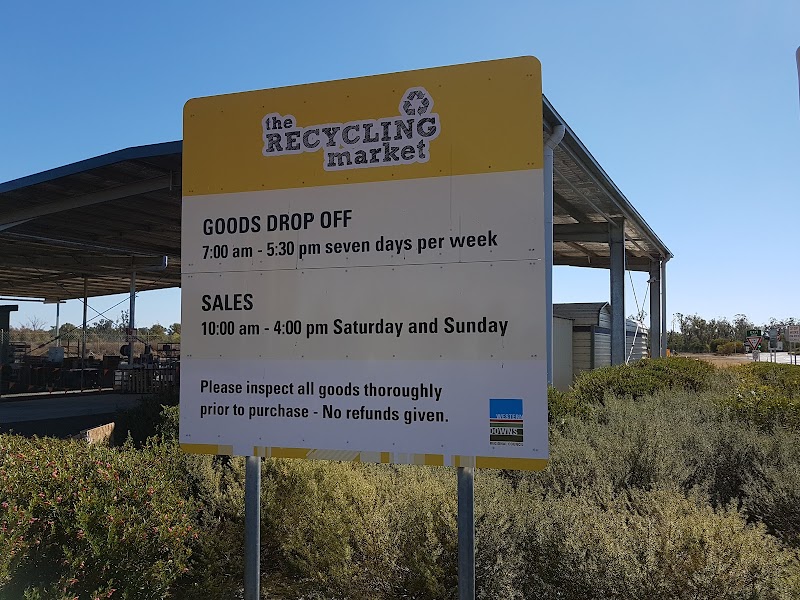 Check out Chinchilla Recycling Market in Chinchilla