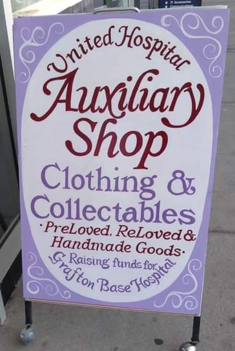 Check out Hospital Auxiliary Clothing & Collectable Shop Grafton in Grafton