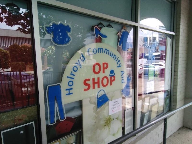 Check out Holroyd Community Aid Op Shop Merrylands in Merrylands