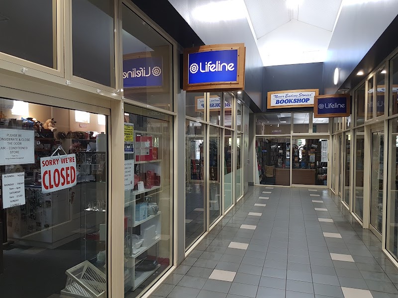 Check out Never Ending Stories Bookshop (A Lifeline Darling Downs Op-Shop) East Toowoomba in East Toowoomba