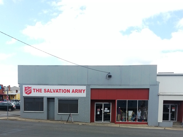 Check out The Salvo Op Shop in Stawell
