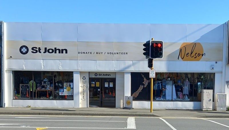 Check out St John Op Shop Nelson in Nelson
