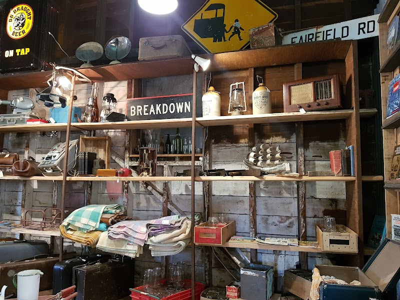 Check out Dust & Rust Vintage Store in the Commercial Stables in Murchison