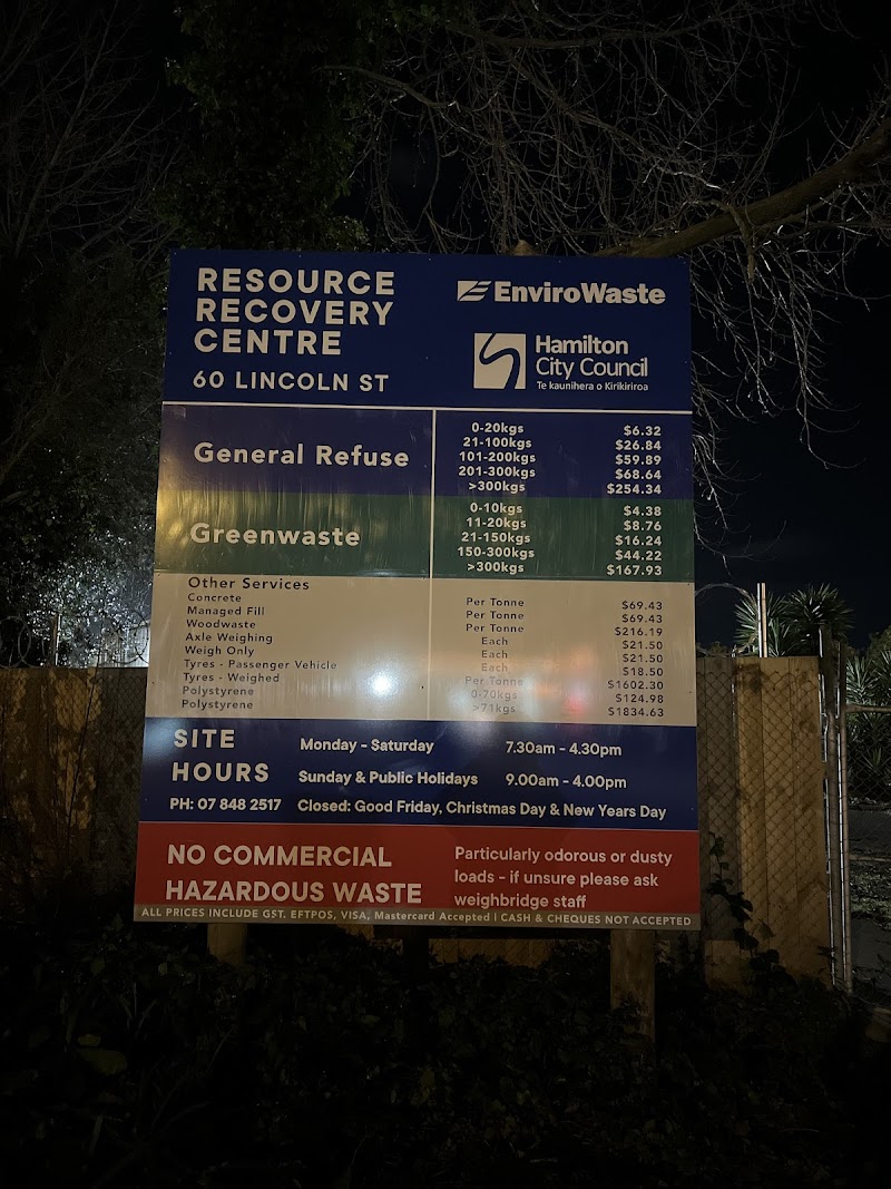 Check out Enviro NZ Lincoln Street Resource Recovery Centre in Frankton