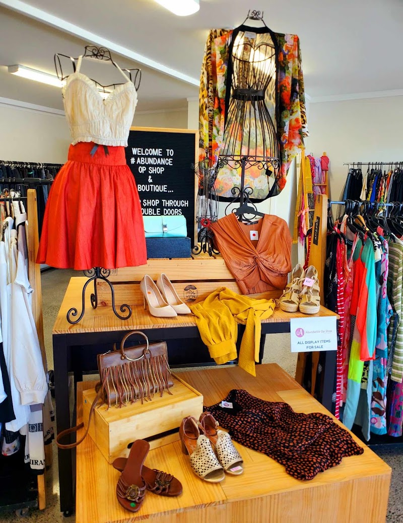 Check out Abundance Op Shop East Tāmaki Auckland in Pakuranga