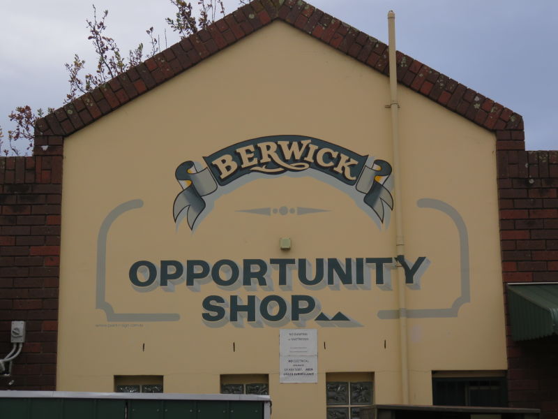 Check out Berwick Opportunity Shop in Berwick