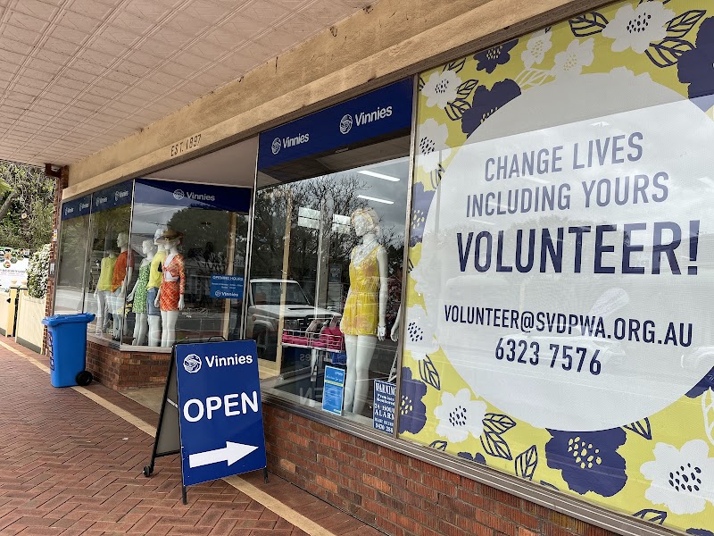 Check out Vinnies Pinjarra Shop in Pinjarra
