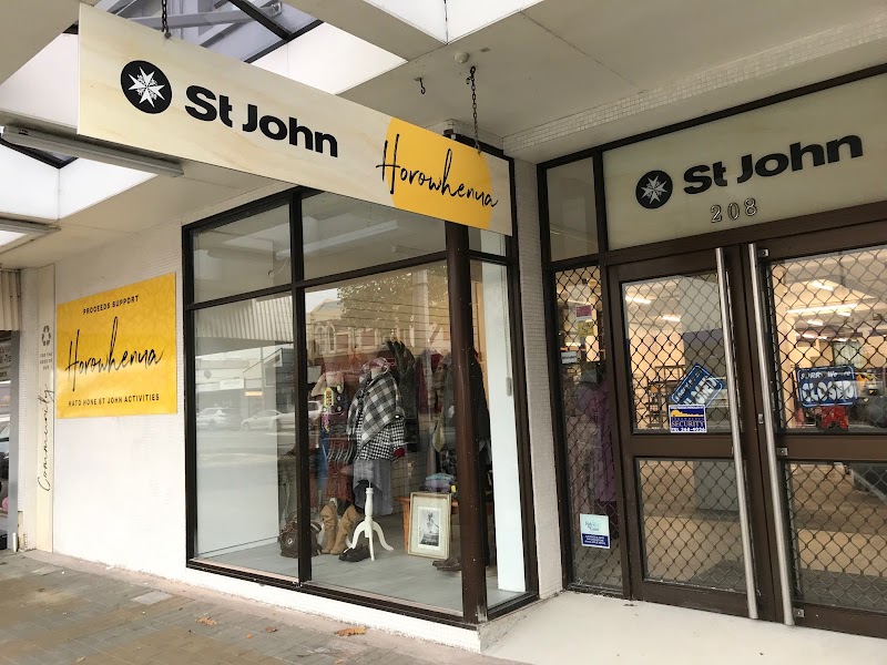 Check out St John Op Shop Levin in Levin