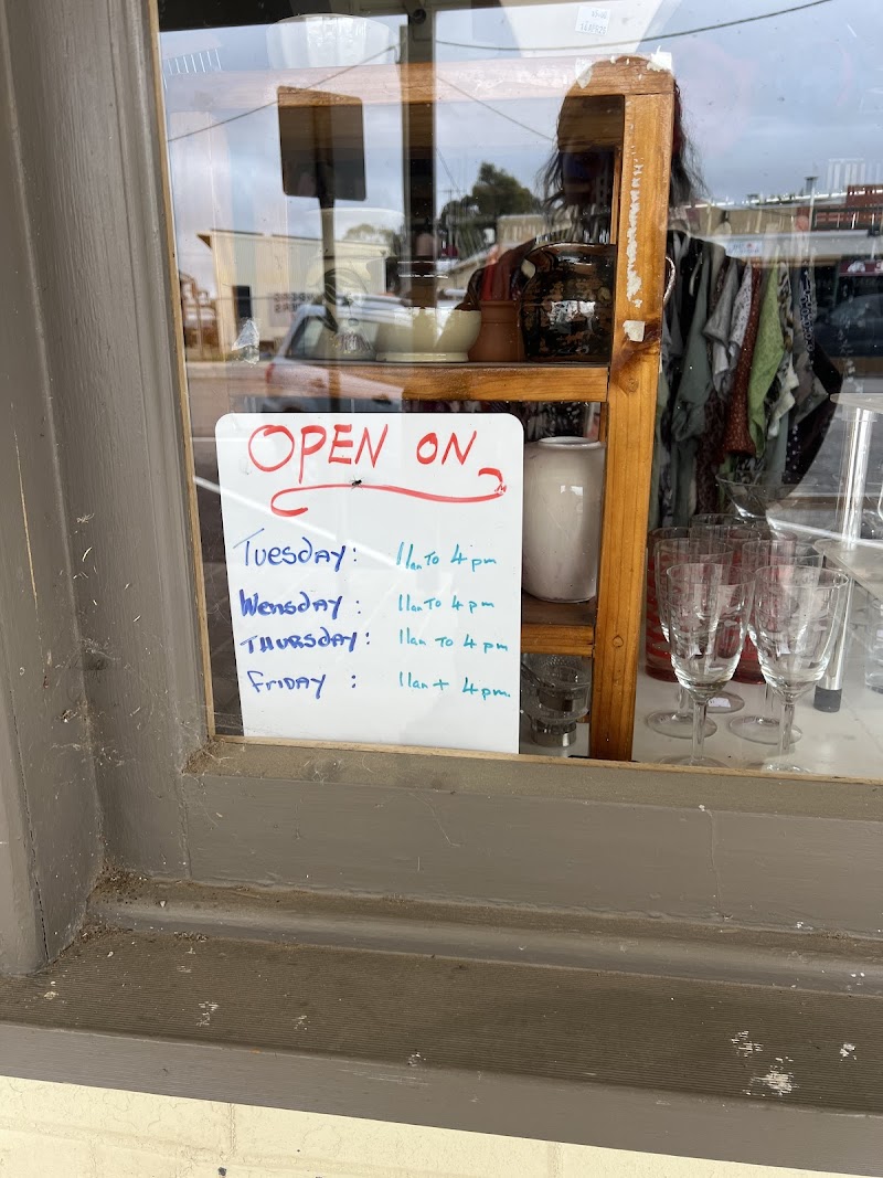 Check out Pyramid Hill Op Shop in Pyramid Hill