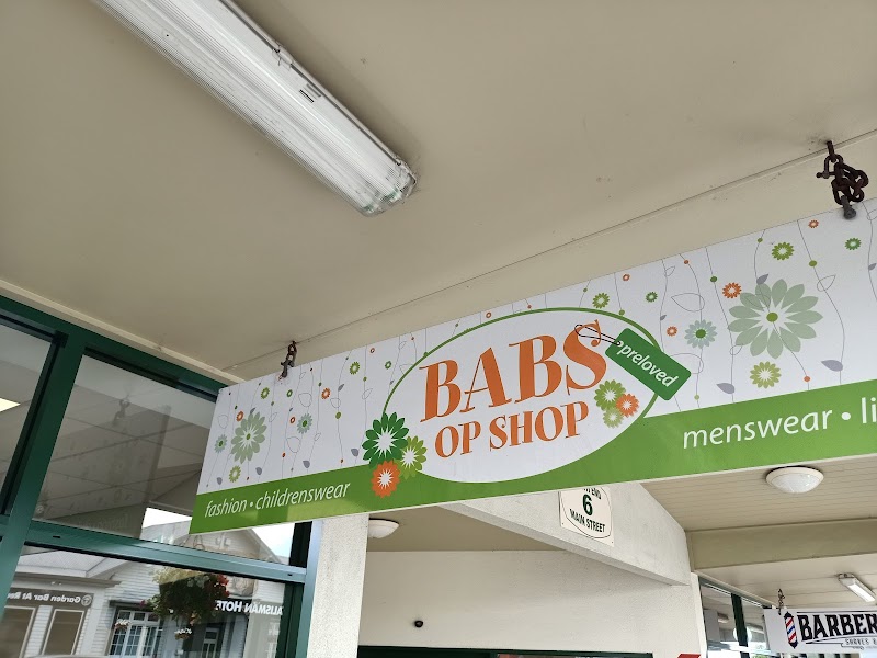 Check out Babs Op Shop in Katikati