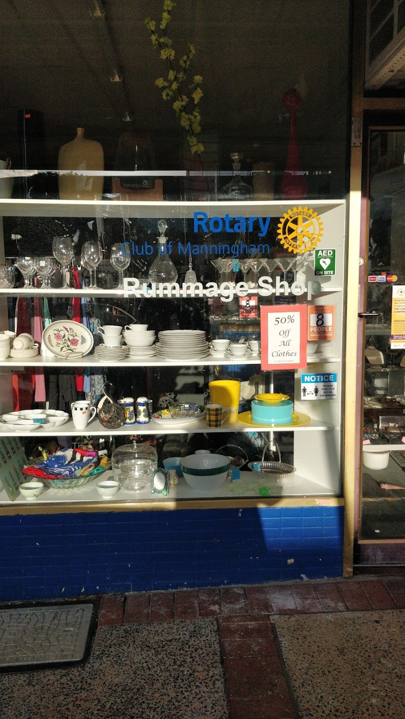 Check out Rotary Rummage Shop in Doncaster East