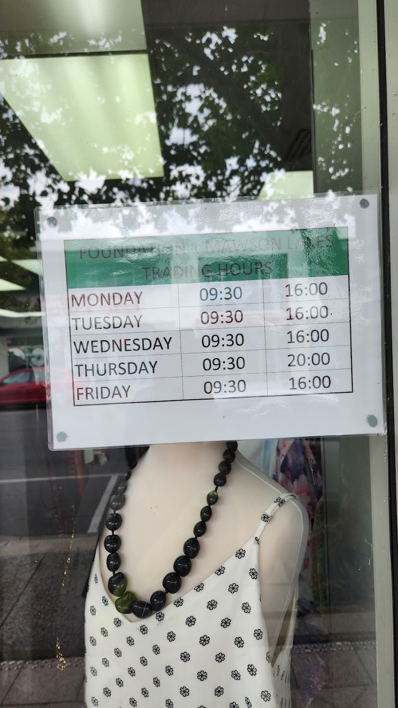 Check out Foundation 1 Op Shop and Pantry in Mawson Lakes