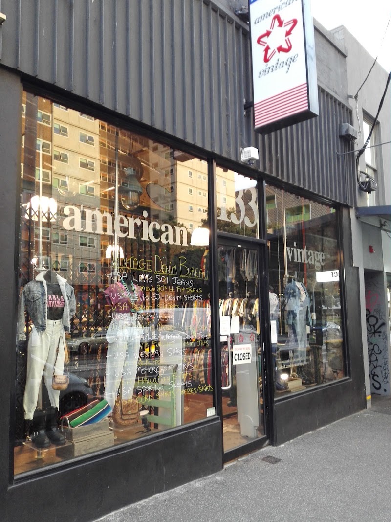 Check out American Vintage Clothing Co in Fitzroy