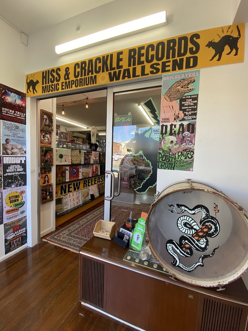 Check out Hiss & Crackle Records in Wallsend